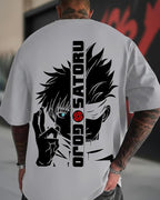 AUSK Baggy Hip-Hop T-Shirt for Men - Graphic Printed T Shirts (pack of 3) || Oversized Men Tshirt || T-Shirts